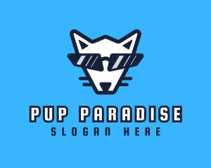 Cool Dog Sunglasses logo design