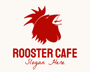 Rooster - Red Rooster Farm logo design