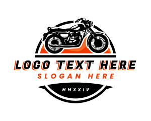 Cruiser - Transport Motorcycle Vechicle logo design