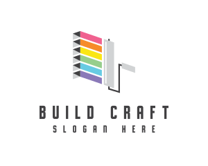 City Building Painting logo design