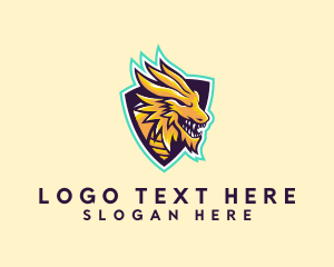 Character - Monster Dragon Character logo design