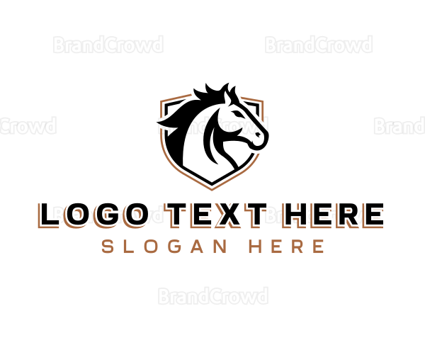 Horse Stallion Equine Logo