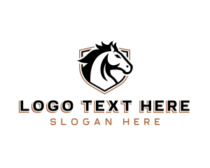 Stallion - Horse Stallion Equine logo design