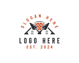 Construction - Construction Brick Wall logo design