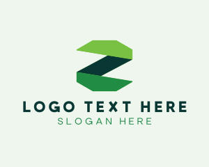 Ribbon - Generic Ribbon Letter Z logo design