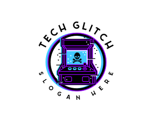 Glitch - Video Game Glitch logo design