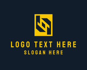 Abstract Geometric Symbol Logo