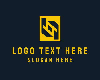 Abstract Geometric Symbol logo design