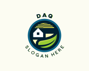 Eco - Landscaping Garden Lawn logo design