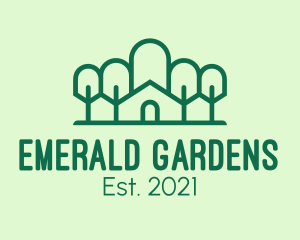 Green House Garden logo design