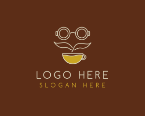 Mocha - Coffee Mug Mustache logo design