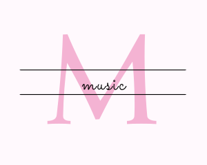 Vlog - Feminine Cursive Salon logo design