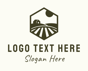 Ecosystem - Field Farm Agriculture logo design