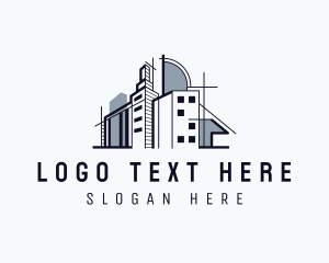 Building - Urban Establishment Building logo design