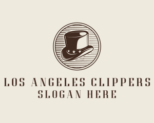 Rustic Top Hat Logo