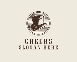 Rustic - Rustic Top Hat logo design