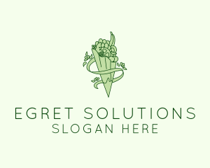 Organic Produce Grocery logo design