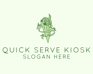 Organic Produce Grocery logo design