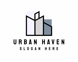 Cityscape - Urban Cityscape Architecture logo design