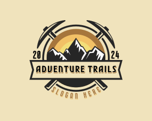 Outdoor Mountaineering Adventure logo design