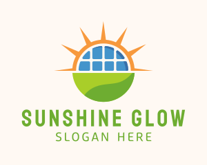 Sunlight - Renewable Solar Sunlight logo design