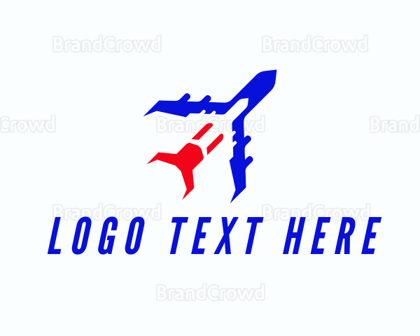 Aviation Airplane Flight Logo