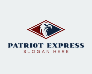 American Patriotic Eagle logo design