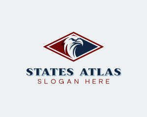 American Patriotic Eagle logo design