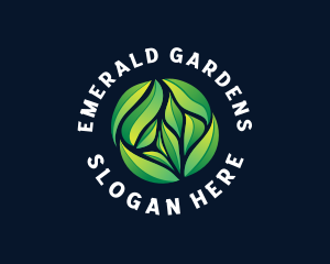 Natural Leaves Landscaping  logo design