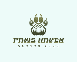 Bear Paw Mountain logo design