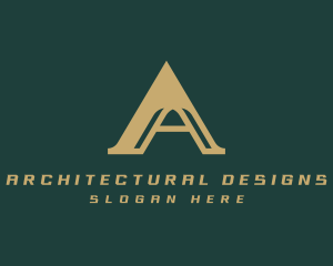 Arch - Industrial Business Arch Letter A logo design