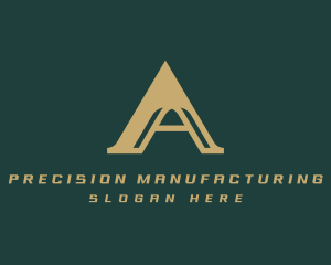 Manufacturing - Industrial Business Arch Letter A logo design