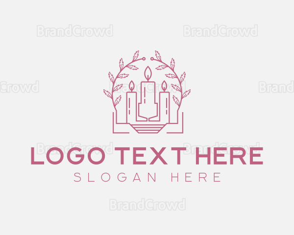 Handmade Scented Candle Logo