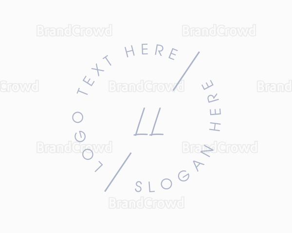 Minimalist Round Boutique Logo