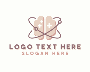 Cognitive Therapy - Mental Health Brain logo design