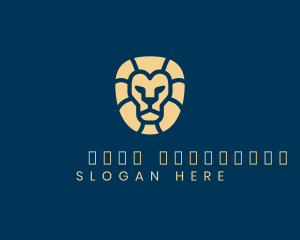 Finance Lion Head Logo