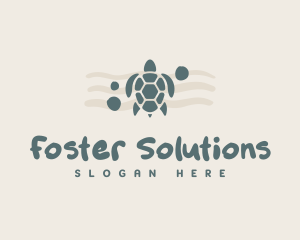 Turtle Animal Shelter logo design