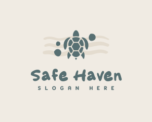 Turtle Animal Shelter logo design