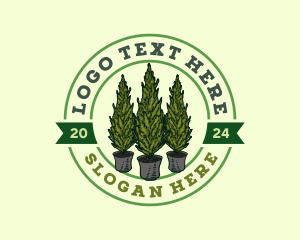 Map - Greece Cypress Plant logo design