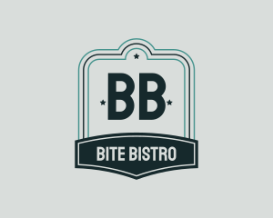 Bar Pub Bistro Badge logo design