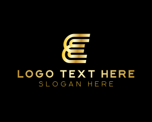 Mechanical - Finance Consult Letter E logo design