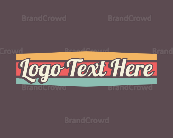 Retro Script Workshop Logo