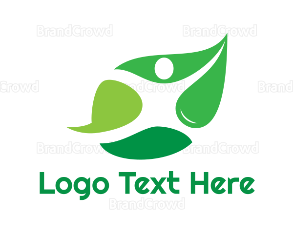 Leaf Human Wellness Logo