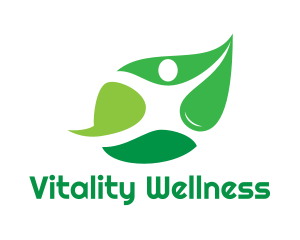 Leaf Human Wellness logo design