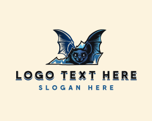 Ozark Big Eared Bat - Virginia Wild Bat logo design