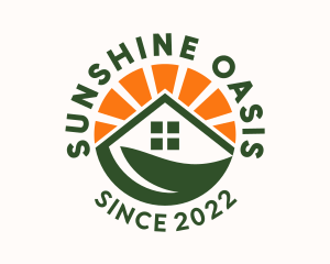 Sunrise House Real Estate  logo design