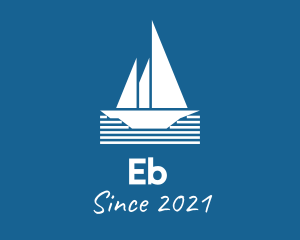 Tourism - Ocean Sail Ship logo design