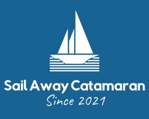 Ocean Sail Ship logo design