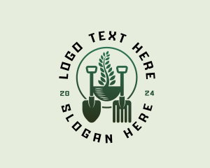 Pot - Landscaping Garden Agriculture logo design