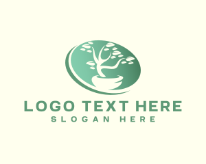 Healthcare - Wellness Bonsai Tree logo design